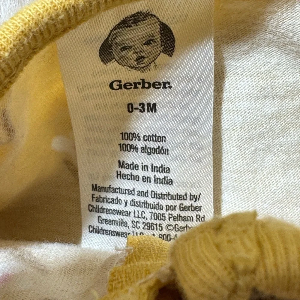 Carters colors yellow